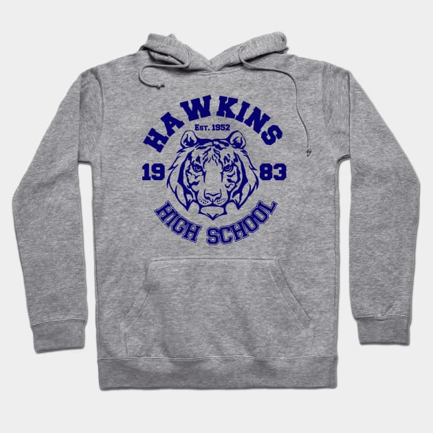 Hawkins High School Shirt Hoodie by inkandespresso7